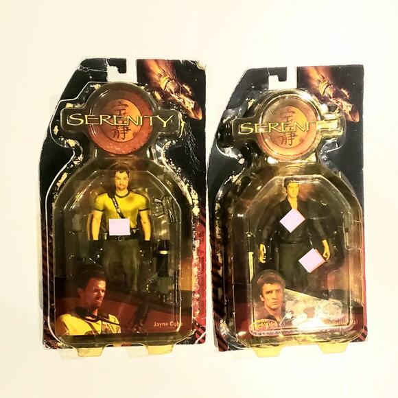 Serenity Diamond Select "Mal" Reynolds & Jayne Cobb figure Series one 2005 - Picture 1 of 4